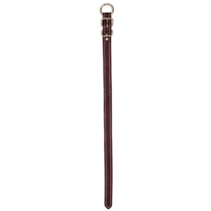 1" Latigo Leather Dog Collar - Picture 1 of 2