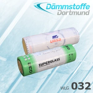 Klemmfilz / Spannfilz 100mm - 240mm WLG 032 Dämmung/Isolierung/Glaswolle - Bild 1 von 1