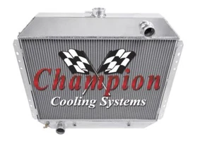 1966 - 1979 Ford F-Series Pickup Truck 4 Row Alliant Radiator V8 Engine - Bild 1 von 7