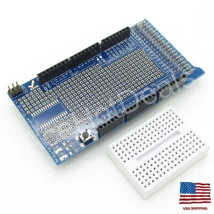 Nuevo Prototipo Shield ProtoShield V3 + Mini Placa de Pan para Arduino MEGA - Imagen 1 de 4