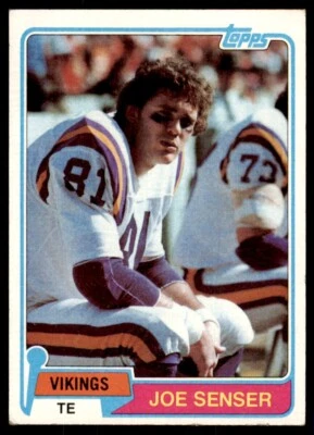 Topps Joe Sensor 1981. Minnesota Vikings #217 Foto 1 de 2
