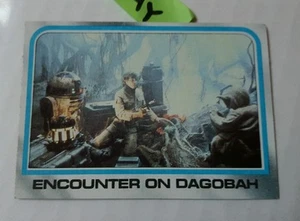 Empire Strike back 1980 Encounter on Dagobah 242 Topps Vault Trading Card ESB - Picture 1 of 9