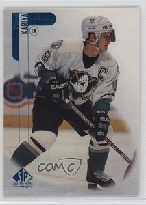 1998-99 SP Authentic Paul Kariya #1 HOF