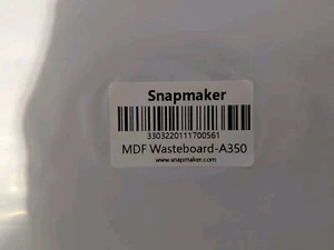 Genuine Snapmaker MDF Wasteboard-A350 - Picture 1 of 4