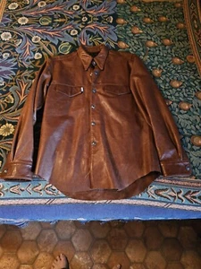 Vintage Bill Wall Leather Shirt Sz 42 - Bild 1 von 17
