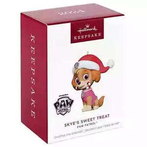 Hallmark Keepsake Adorno de Navidad Skye's Sweet Treat Paw Patrol Skye 2024 Nuevo - Imagen 1 de 1