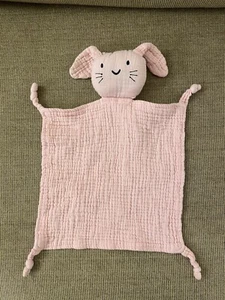 okdiy Bio Baumwolle Hase Loveys für Babys, Neugeborenes Baby Lovey Security Blan... - Bild 1 von 3