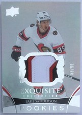 2022-23 UD BLACK DIAMOND EXQUISITE COLLECTION ROOKIES PATCH JAKE SANDERSON /99