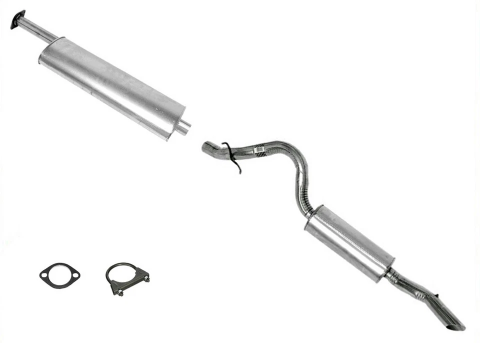 Fits For 1997-2001 Chevrolet Venture 120 Inch W/B 3.4L Muffler Exhaust System - Image 1 of 4