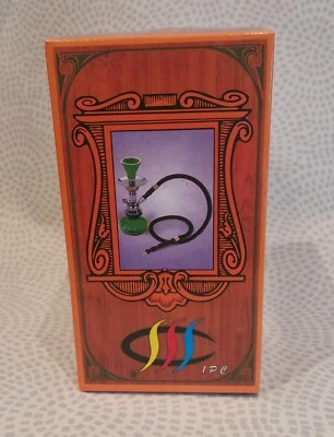 Wasserpfeife klein Glas 20 cm - Bild 1 von 4