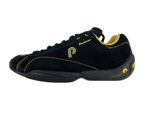 Piloti Prototipo Driving Shoes Mens Size 7 Black Yellow PIL-6005 - Picture 1 of 6