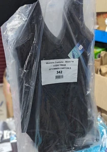 Wholesale Job Lot Excess Stock Ladies Swimming Costumes Black Size 14 & 16 x20 - Picture 1 of 8