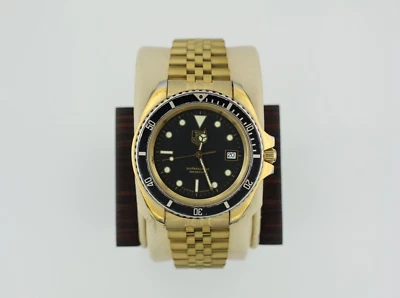 Tag Heuer 980.022 Mens 1000 Watch Black Gold The Wolf of Wall Street DiCaprio - Image 1 of 4