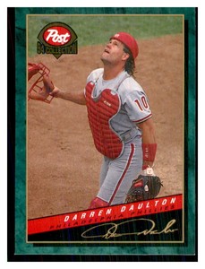 1994 Post Cereal Baseball Darren Daulton #9