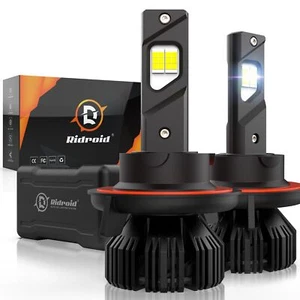 2X H13 9008 LED Headlight Conversion Kit Bulbs High Low Beam Bright White - Bild 1 von 20