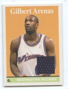 2008 TOPPS VARIATIONS #10 GILBERT ARENAS JERSEY CARD G WASHINGTON WIZARDS NBA US - Picture 1 of 2