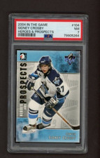 2004-05 ITG Heroes and Prospects #104 Sidney Crosby Graded NM 7