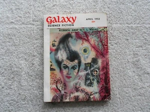 GALAXY SCIENCE FICTION Magazine-APRIL,1952-F.L. WALLACE - Picture 1 of 3