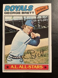 George Brett 1977 Topps #580 Kansas City Royals