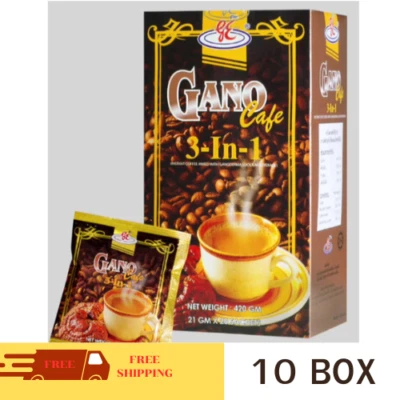 GANO 3IN1 COFFEE10 X Ganoderma Reishi Halal - Image 1 of 3