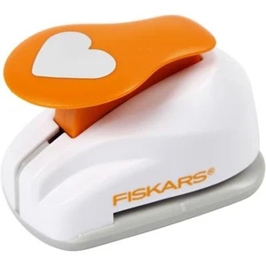 Fiskars Heart Lever Punch For Card Making Scrapbooking Paper Crafts D: 25 mm