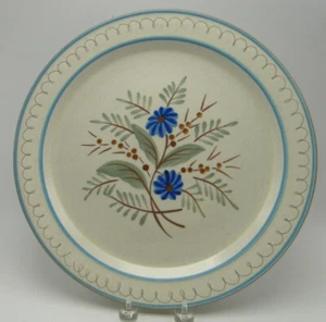Vintage Stangl Pottery Blue Daisy Chop Plate 12⅜in - Picture 1 of 4