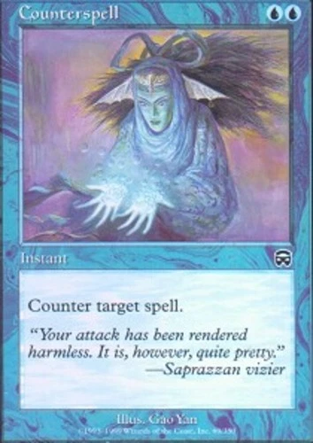 Moderate Play x 1 Counterspell - Foil Mercadian Masques - Image 1 of 1