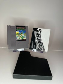 Teenage Mutant Ninja Turtles TMNT Nintendo NES cartuccia e manuale TESTATO