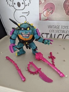 Vintage TMNT Ninja Turtles Figure SLASH 1990 Complete - Bild 1 von 6