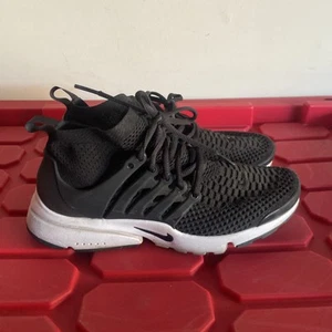 Nike Women's Air Presto Flyknit Ultra 835738-001 Black White Shoes Size 7.5 US - Picture 1 of 8