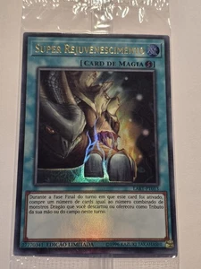 Super Rejuvenation●YUGIOH●LART●FACTORY SEALED●ULTRA RARE●2018●PORTUGUESE●NM#3120 - Picture 1 of 2