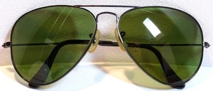 Gafas de sol RAY-BAN vintage NEGRAS AVIADOR RAYBAN gafas Bausch & Lomb ORIGINALES/ - Imagen 1 de 10
