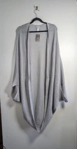 J Jill Batwing Cardigan XL - 3X Open Front Stretchy Lightweight Lagenlook Boho - Picture 1 of 9