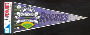 Colorado Rockies VINTAGE Major League Baseball Full Size Memorabilia Pennant - Picture 1 of 3
