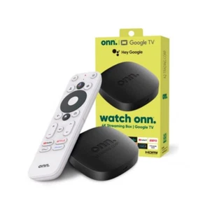 Onn. Google TV 4K Streaming Box Chromecast Built -In - Picture 1 of 1