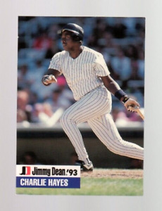 1993 Jimmy Dean Charlie Hayes Baseball Card Colorado Rockies