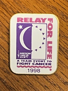 Relay for Life 1998 Lapel Event Pin American Cancer Society - Picture 1 of 4