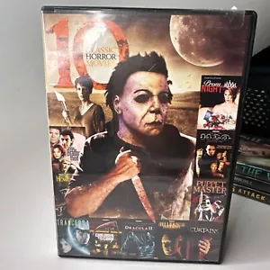 Cult Classics 10 Film Collection DVD Horror Halloween Puppet Master Hellraiser - Picture 1 of 3