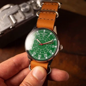 Militar soviético, reloj de pulsera de la URSS, reloj de aviador, reloj raro vintage, reloj raro - Imagen 1 de 6