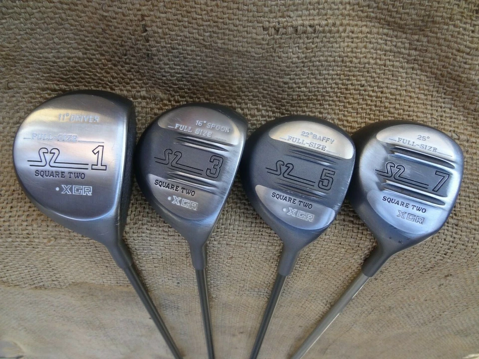 S2 SQUARE TWO XGR Full-Size #1,3,5,7 Wood Set ⛳ Graphite Regular - Image 1 of 4