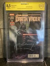 Hayden Christensen Signed Autographed -  Darth Vader #1 Comic CBCS 8.5 Authentic
