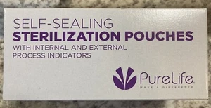 Dental Self-Sealing Sterilization Pouch Medical Seal Pouches Autoclave 2.25 x 4 - Picture 1 of 9