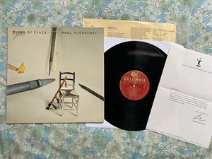 Paul McCartney - Pipes Of Peace LP - US Promo Copy with letter - Picture 1 of 6