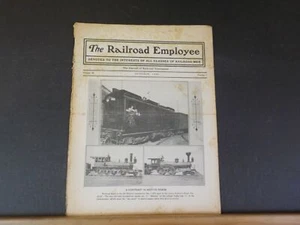Railroad Employee, The 1935 October V45 #7 A contrast in motive power - Picture 1 of 13
