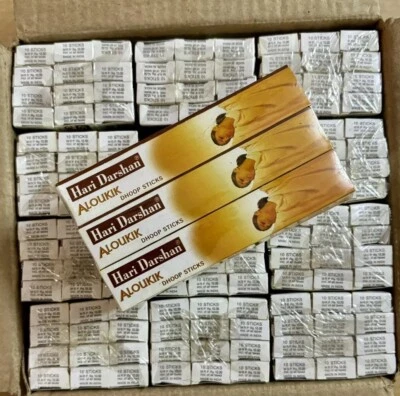 12 Dozen (144 Box) (1440 Sticks) Hari Darshan Premium Dhoop Incense Sticks - Image 1 of 4