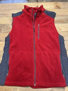 ORVIS Men’s Size LARGE Red SWEATER FLEECE VEST Full Zip - Bild 1 von 4