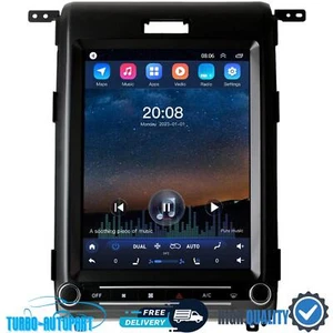 Android Car Stereo Radio GPS Carplay Tesla Style 12.1" For Ford F150 2013-2014 - Foto 1 di 8