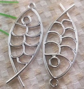 36 Stck. Tibetisches Silber Fisch Charms Anhänger 68x26mm S4956 zum Selbermachen Schmuckherstellung - Bild 1 von 3