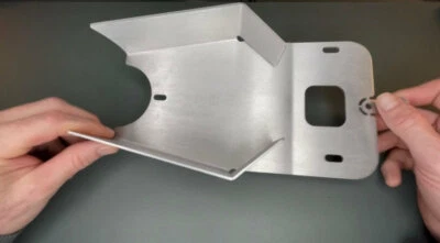 Honda Cafe Racer CX500D | CX500C  Small Under Seat Battery Box (VBox-2) Aluminum - Image 1 of 4