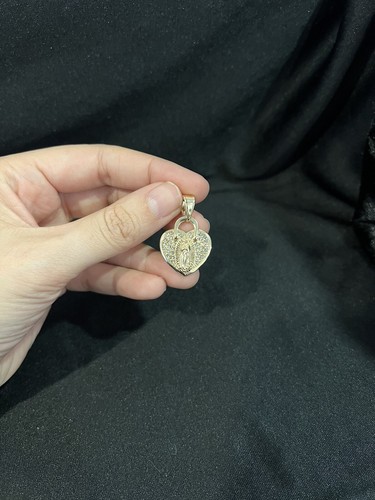 VALENTINO Ciondolo donna placcato oro cuore vergine vergine zirconi